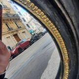 Napoleon III oval mirror