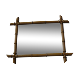 Miroir en banbou 65x55cm