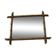 Miroir en banbou 65x55cm