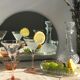 Set of 8  Luminarc Rosaline cocktail glasses