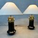 2x Art Nouveau (Fives-Lille) lamps – Gustave De Bruyn