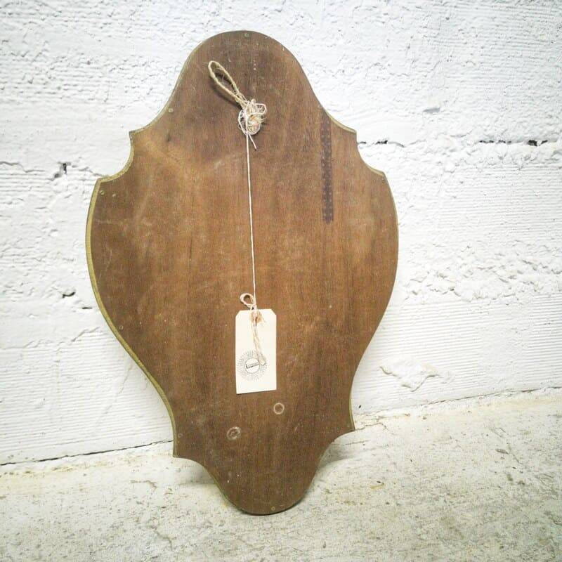 Gold baroque mirror 59x39cm