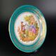 Assiette limoges porcelaine courting couple