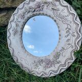 Vintage handcrafted mirror 30cm