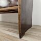 Art Decò sideboard in walnut and blond walnut