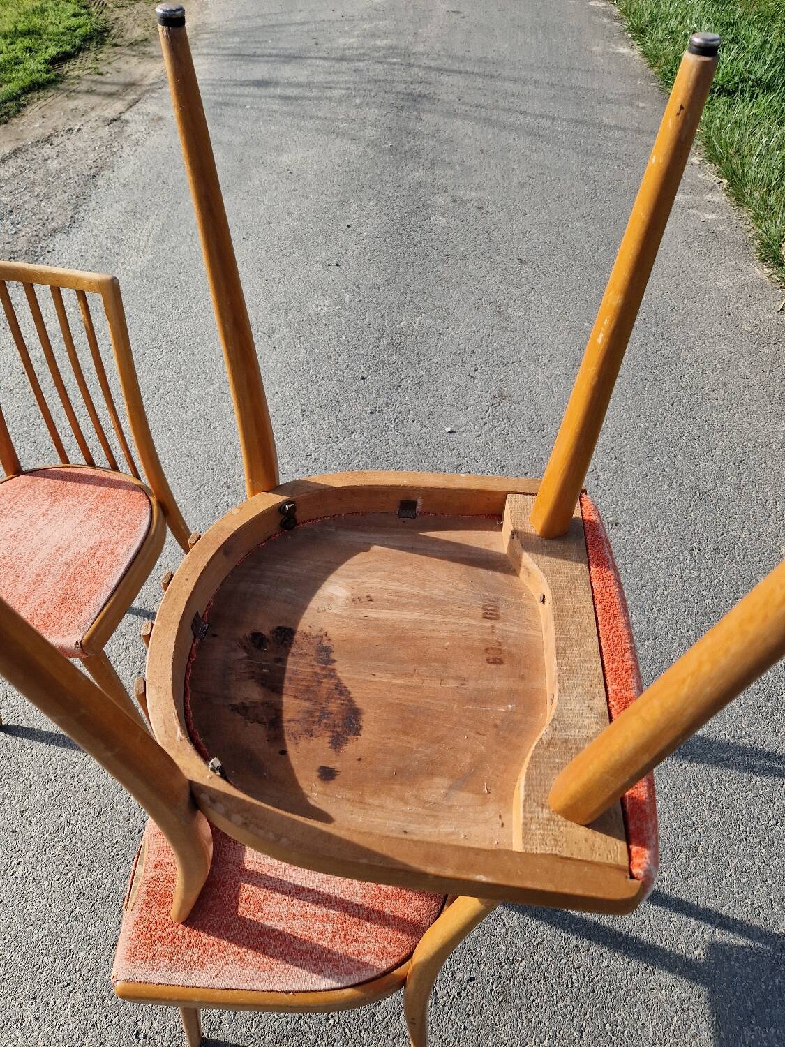 Lot de 4 chaises d'Antoine Suman