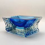 1960s Ashtray  in Hand-worked Murano Glass by Flavio Poli for Sesuso