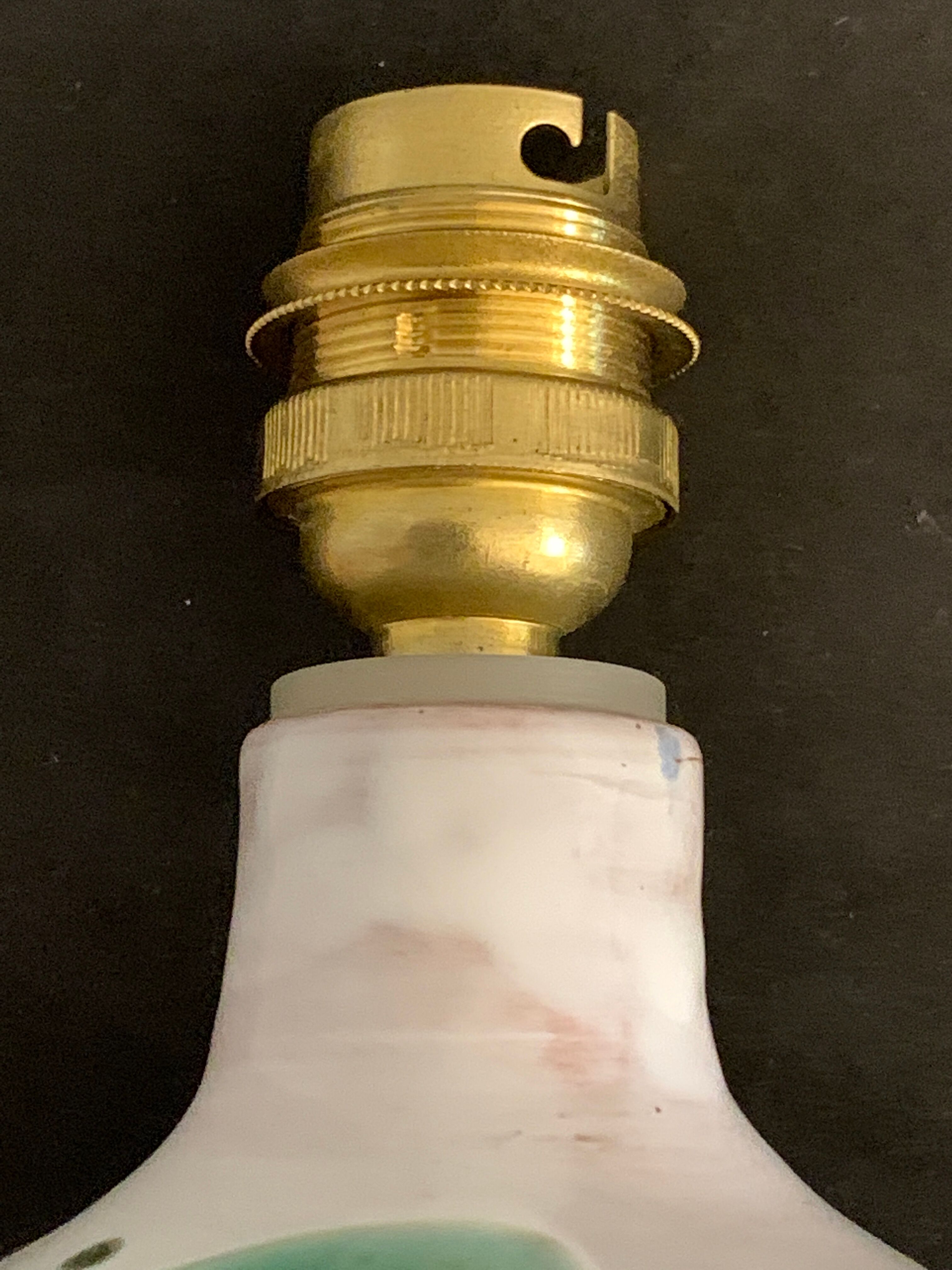 Contemporary ceramic lamp foot Maja