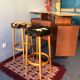 Duo of vintage bar stools