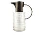 Sergio Asti silverplated and glass jug  Arnolfo di Cambio 1968