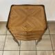 Louis XV style bedside table, restored, rosewood marquetry.