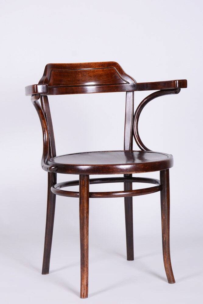 Chaise Art Déco en hêtre, années 1920