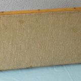 Rattan wall shelf