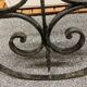 Wrought iron wall light