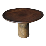 African Brutalist Table