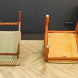 Four mid century chairs vintage