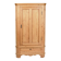 Antique corner cabinet - solid pine - brass fittings - 1920s