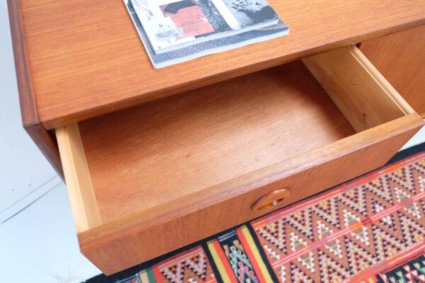 Buffet vintage en teck style années 60-70, style rétro, style Bartels