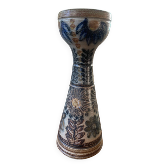 Vase en Grès de Sel, signé J-C. Courjault pour Keraluc Quimper - 1960