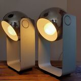 Pair of desk lamps
