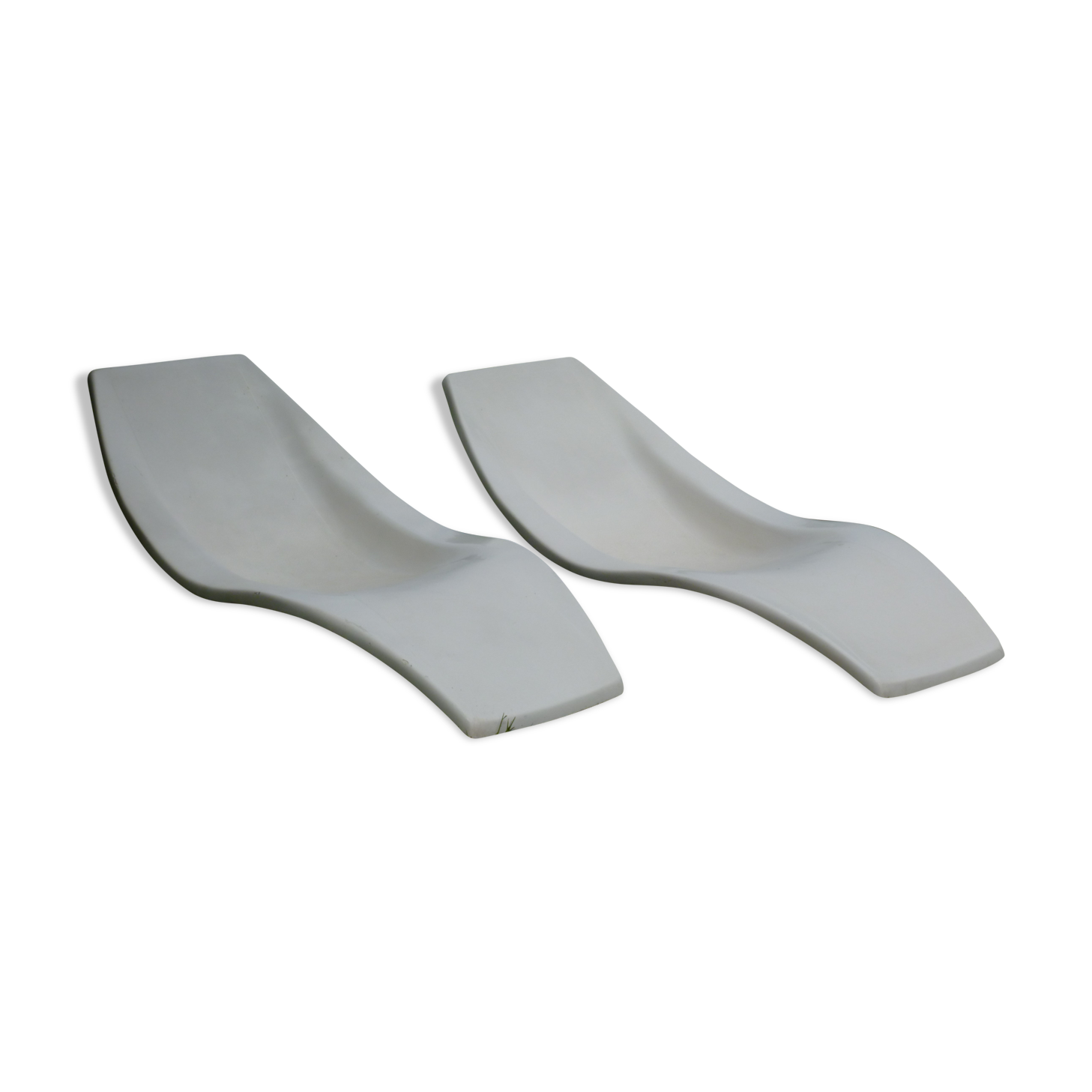 Pair of Eurolax sunbathing by Charles Zublena, 70s