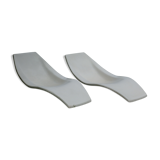 Pair of Eurolax sunbathing by Charles Zublena, 70s