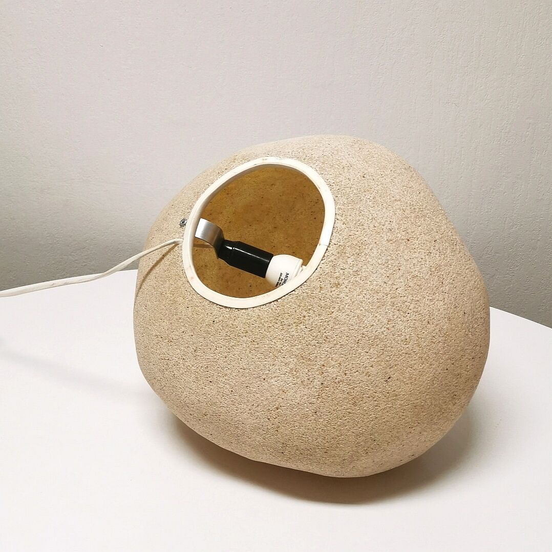 Pebble lamp "Dora" by André Cazenave, 1970