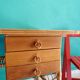 Office vintage rattan.