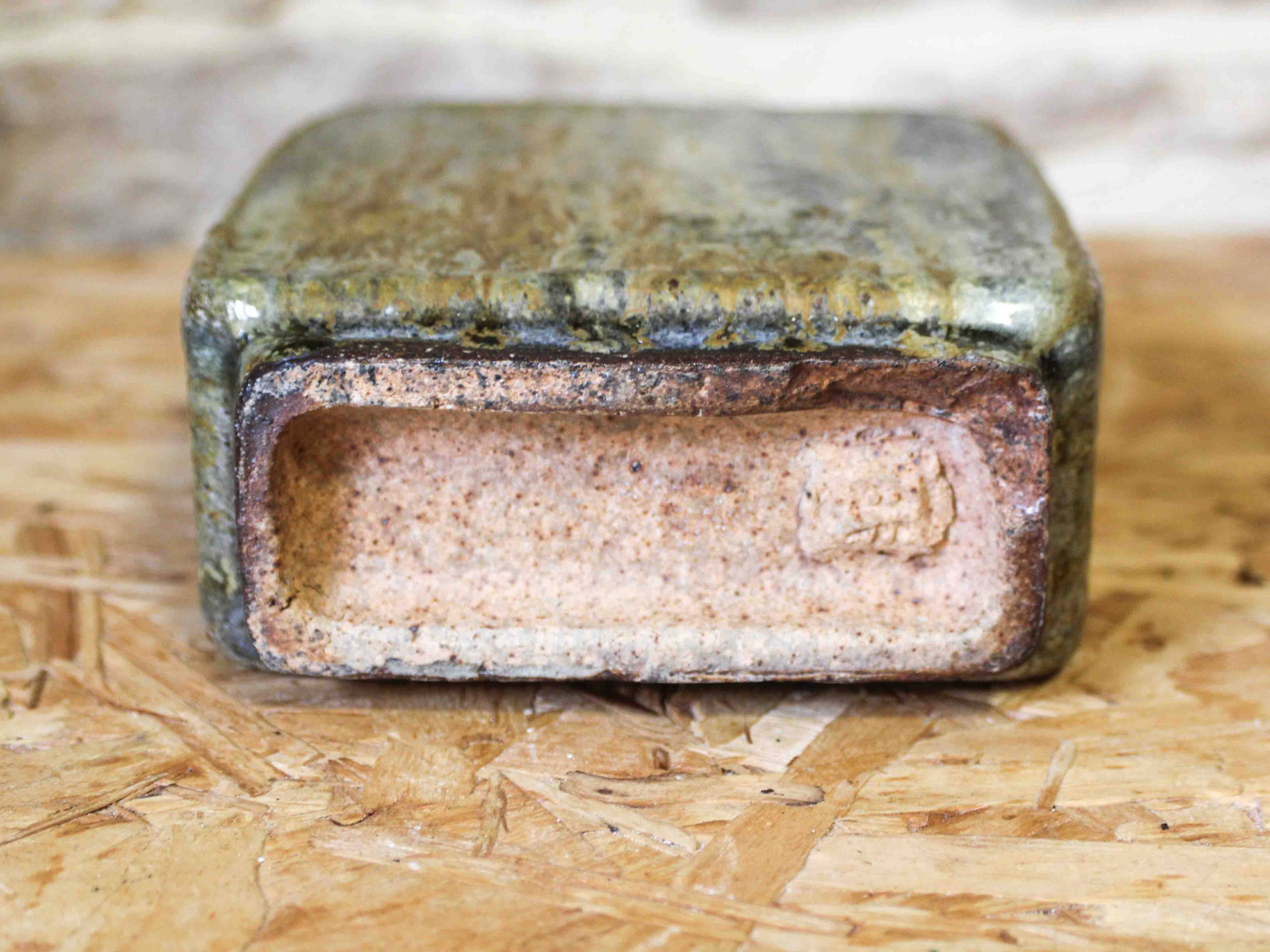 Glazed stoneware vase by Clauss Tittmann