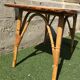 Rattan coffee table