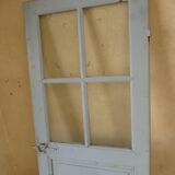 Old door blue patina