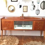 Sideboard vintage feet compass