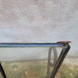 Old wrought iron marquee