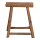 Large antique solid wood stool (c.1900)