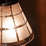 Vintage amber portable lamp
