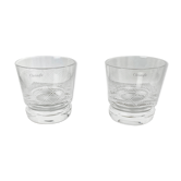 Christofle, box of 2 Eden Garden whisky glasses