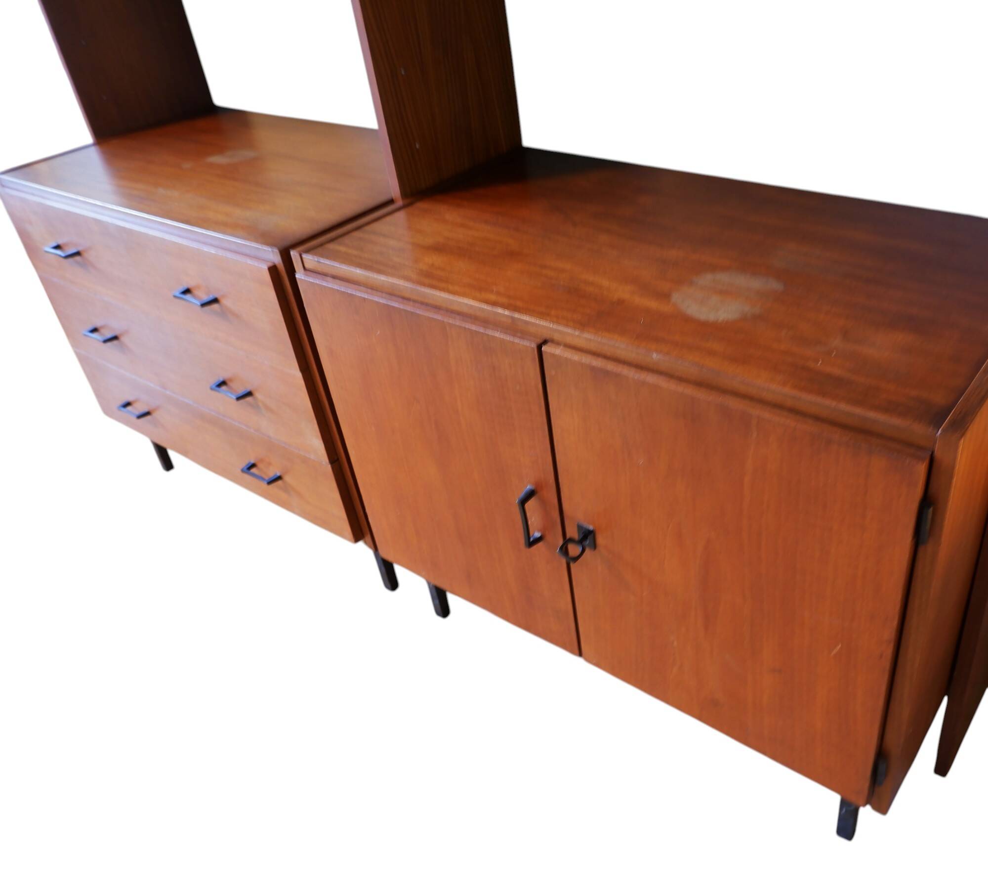 Vintage wall unit by Simpla Lux Holland, 1960s