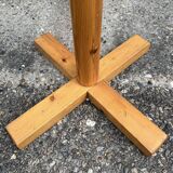 1970s pine coat rack