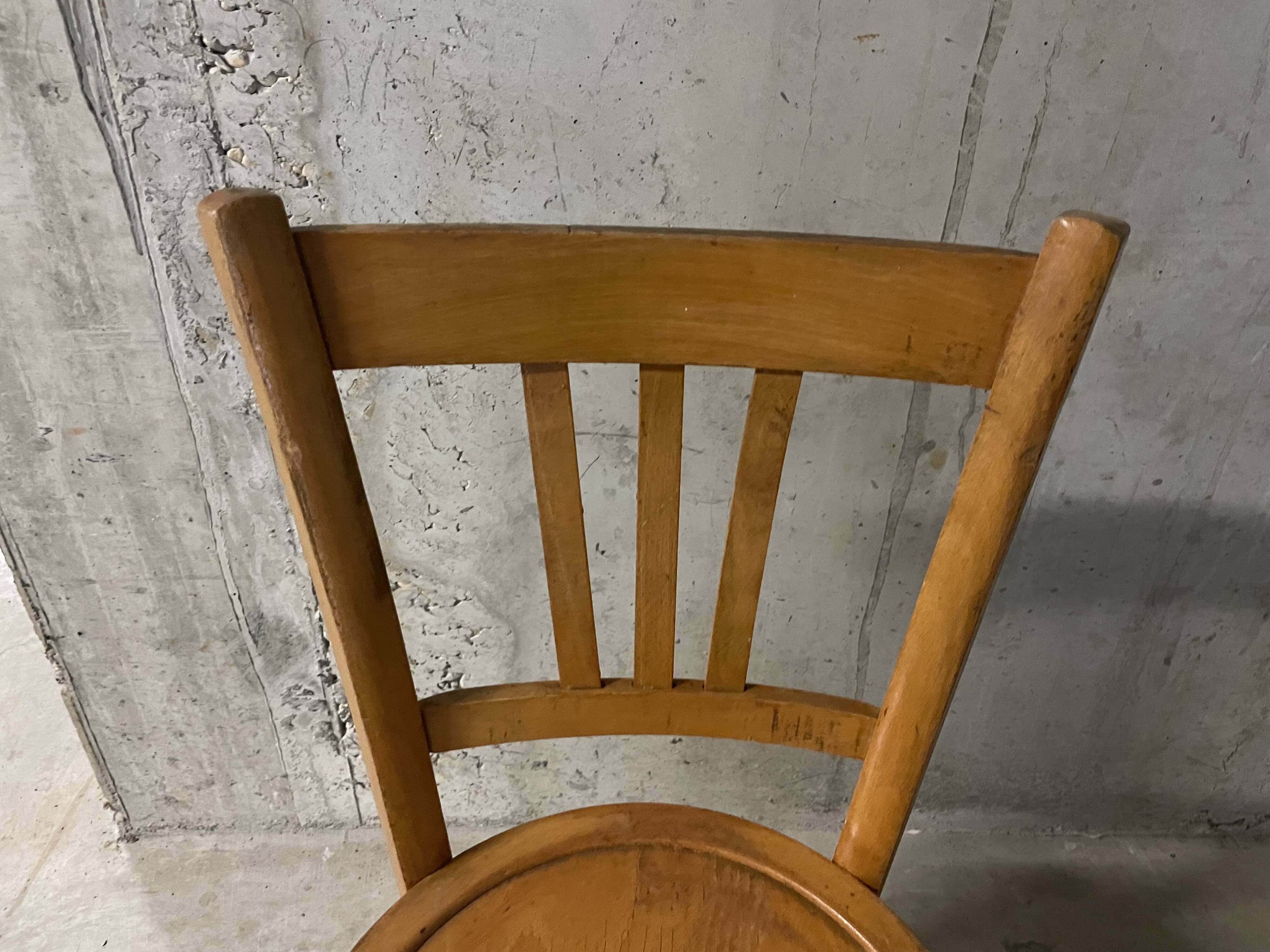 Chaise bistrot années 60
