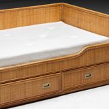 Bamboo Daybed by Vivai Del Sud, Italy, 1970s