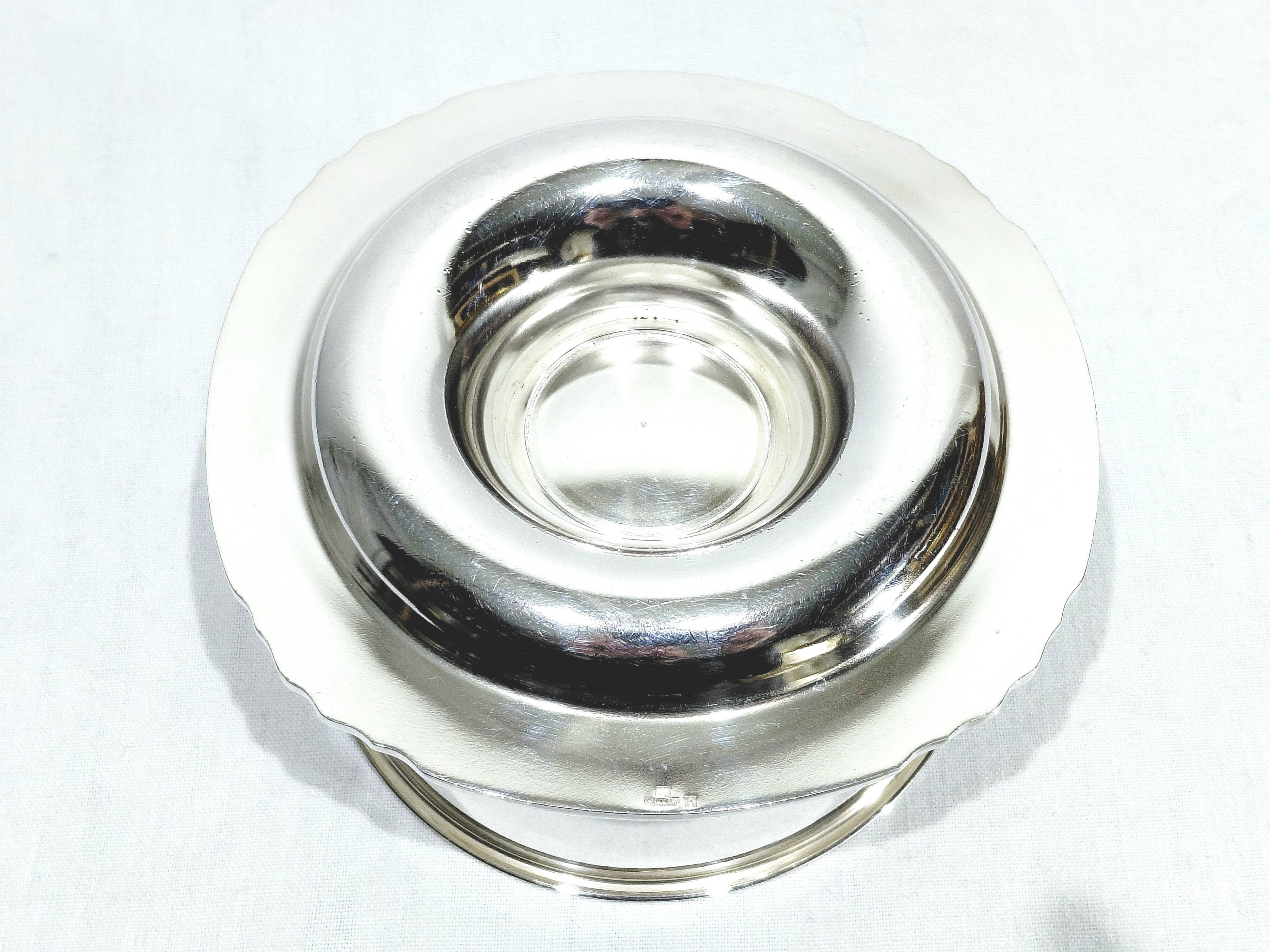 Gallia - silver-plated metal saucepan vendôme model