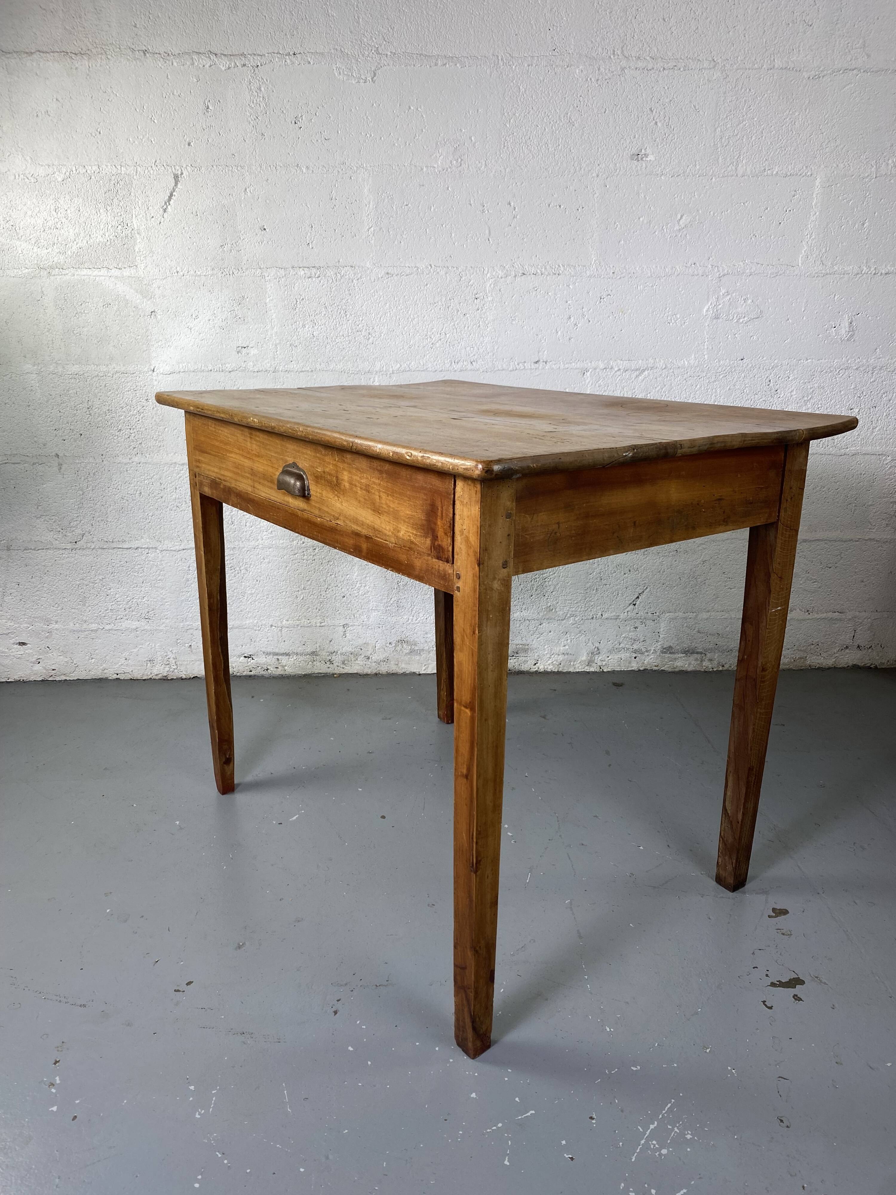 Small old kitchen table