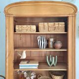 Art Nouveau bookcase hosiery cupboard