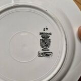 Set of 6 Digoin Sarreguemines Epernay flat plates