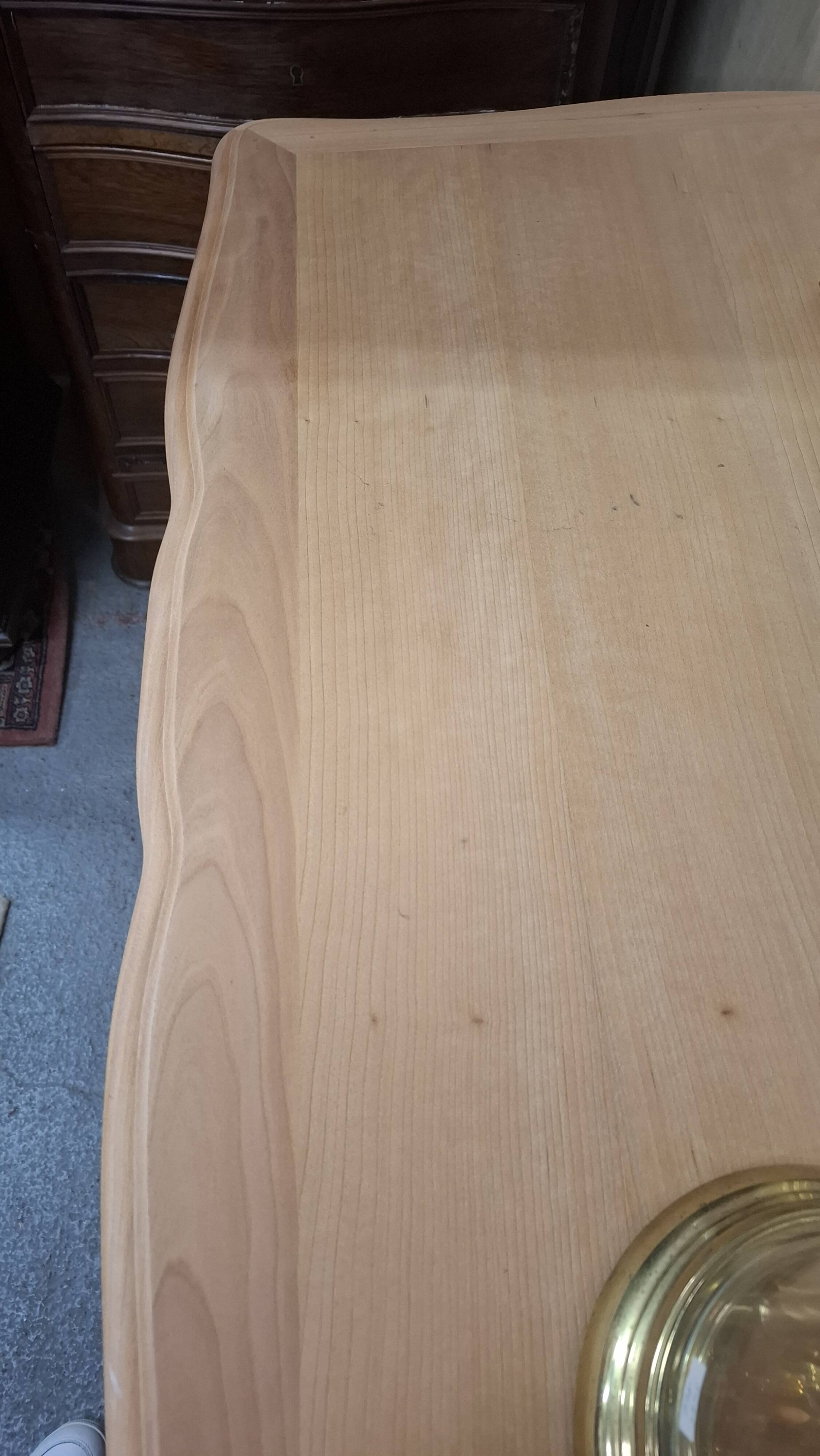 Louis XV style chest of drawers in cherry wood