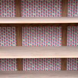 Parisian glazed wardrobe 1930 raw wood