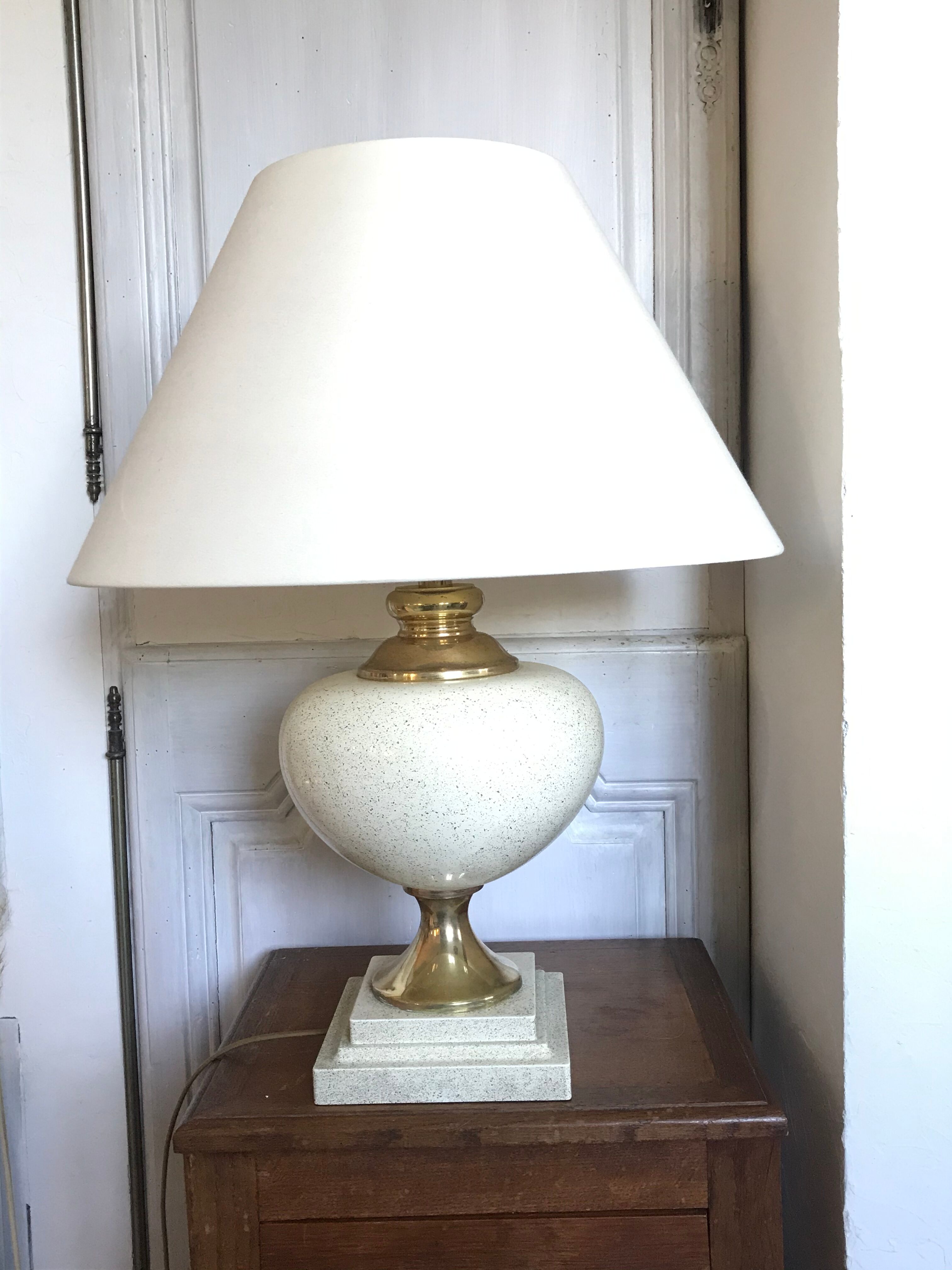 Vintage "Oricourt" Dolphin Lamp
