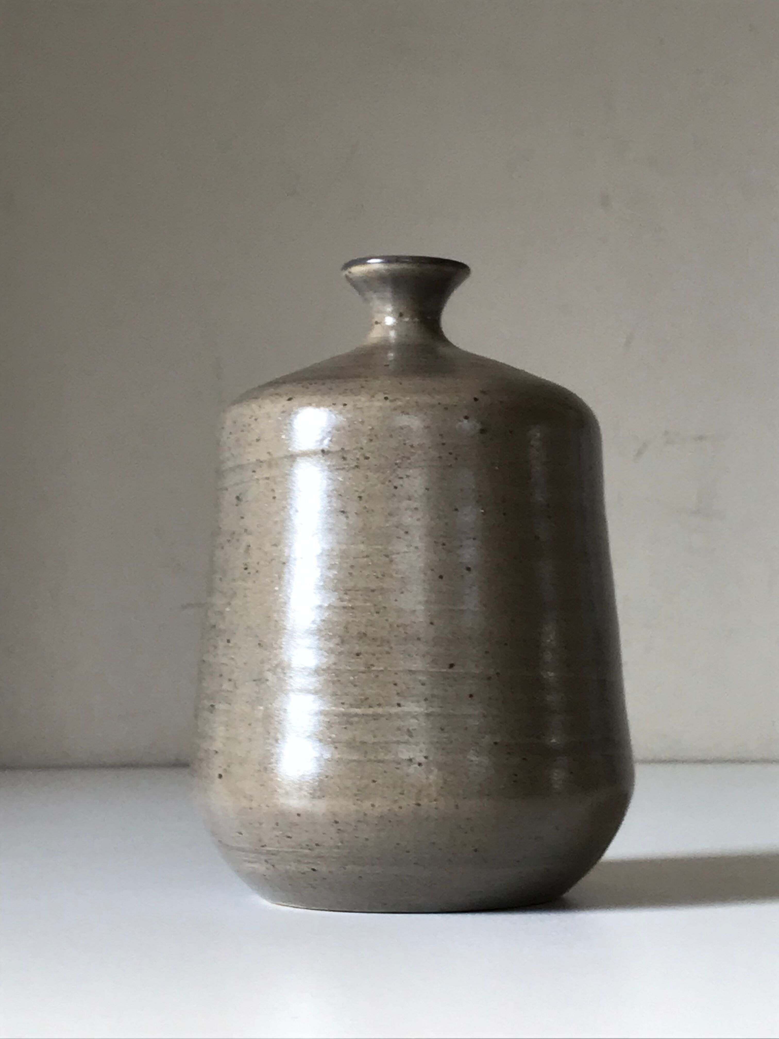 Ceramic vase soliflore vintage design 1960