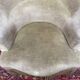 Almond green toad armchair