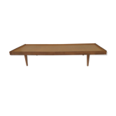 Vintage teak oak rest bed, 1960s